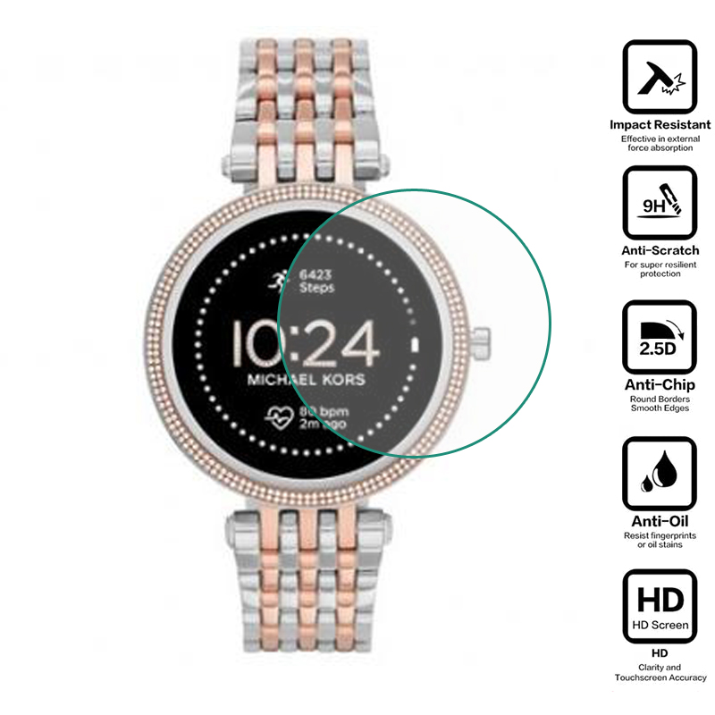 Smartwatch Watches Michael Kors - Folia ochronna ze szkła hartowanego dla