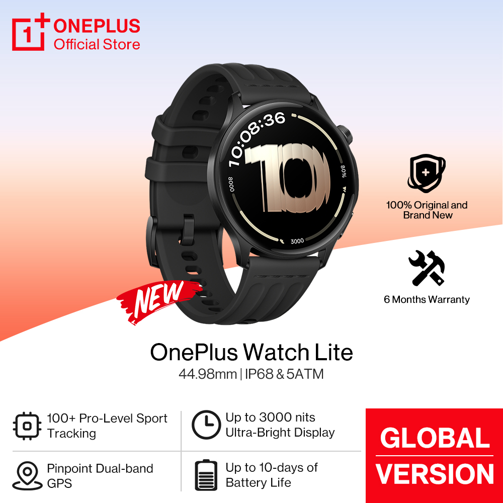 Smartwatch Oneplus Watches - Światowa premiera OnePlus Watch Lite Smart