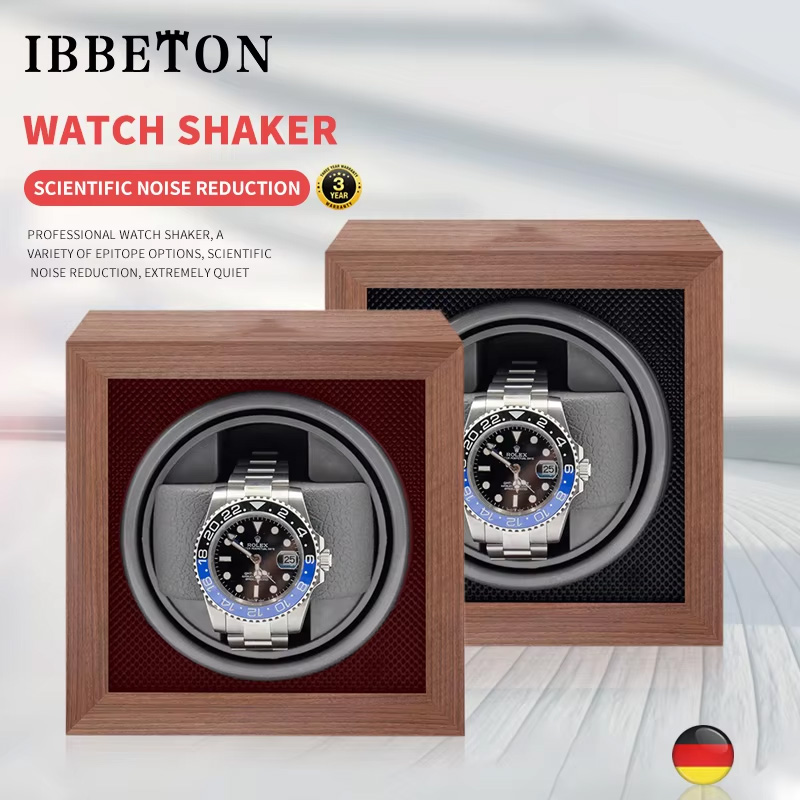 Watch Winder Single - IBBETON Luksusowa drewniana nakręcarka do zegarków