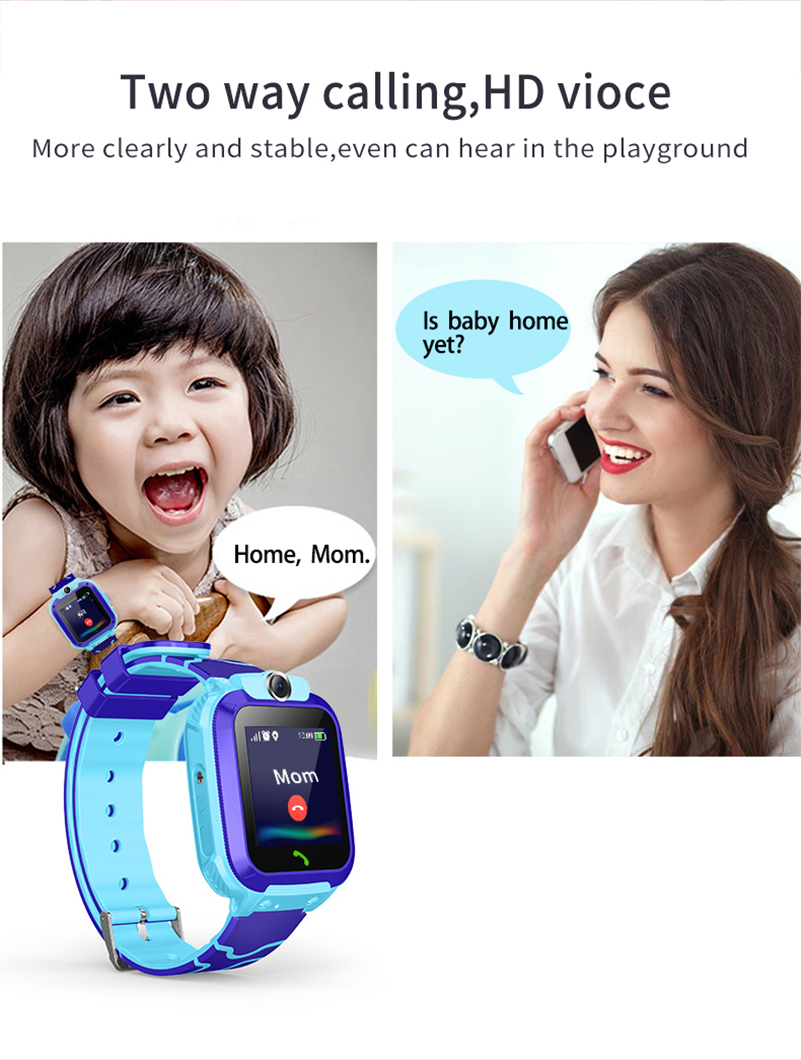 Smartwatch Watches For Kids With Gps - Wodoodporny Smartwatch dla Dzieci 2026 SOS