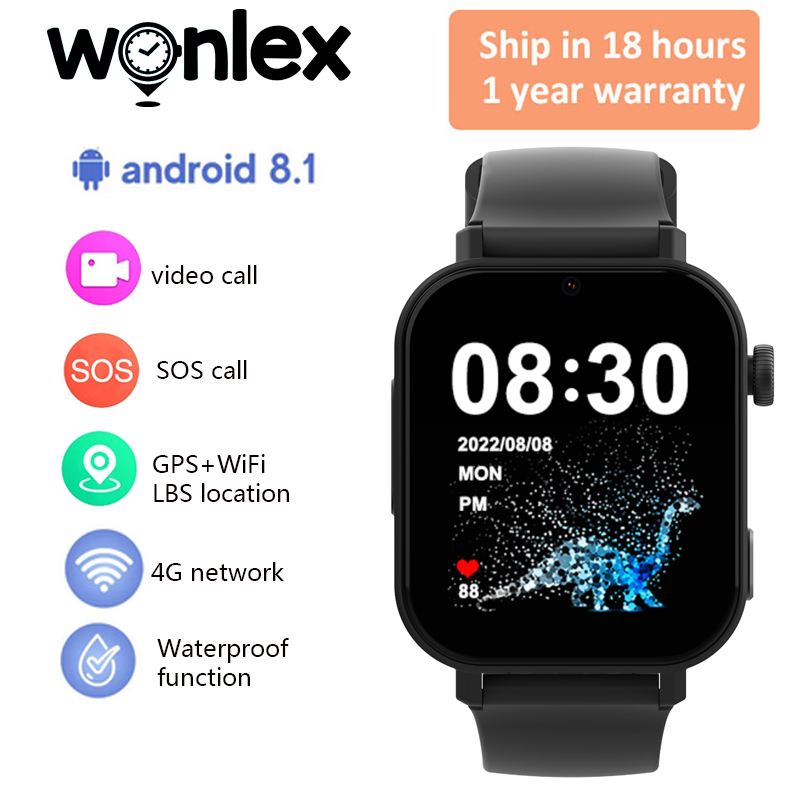 Smartwatch Watches For Kids With Gps - Wonlex KT36 4G Smartwatch dla dzieci