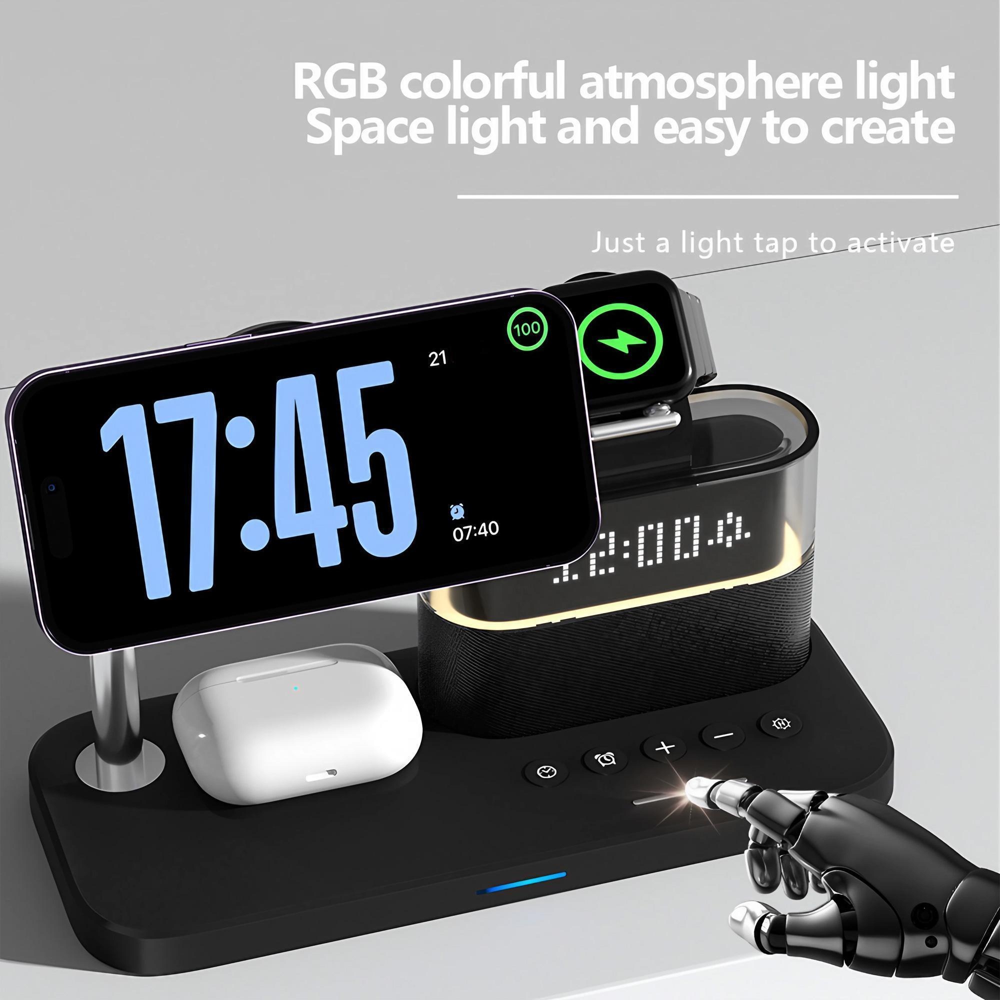 Magnetyczna bezprzewodowa stac – Smartwatch Phone Watches recenzja i cena