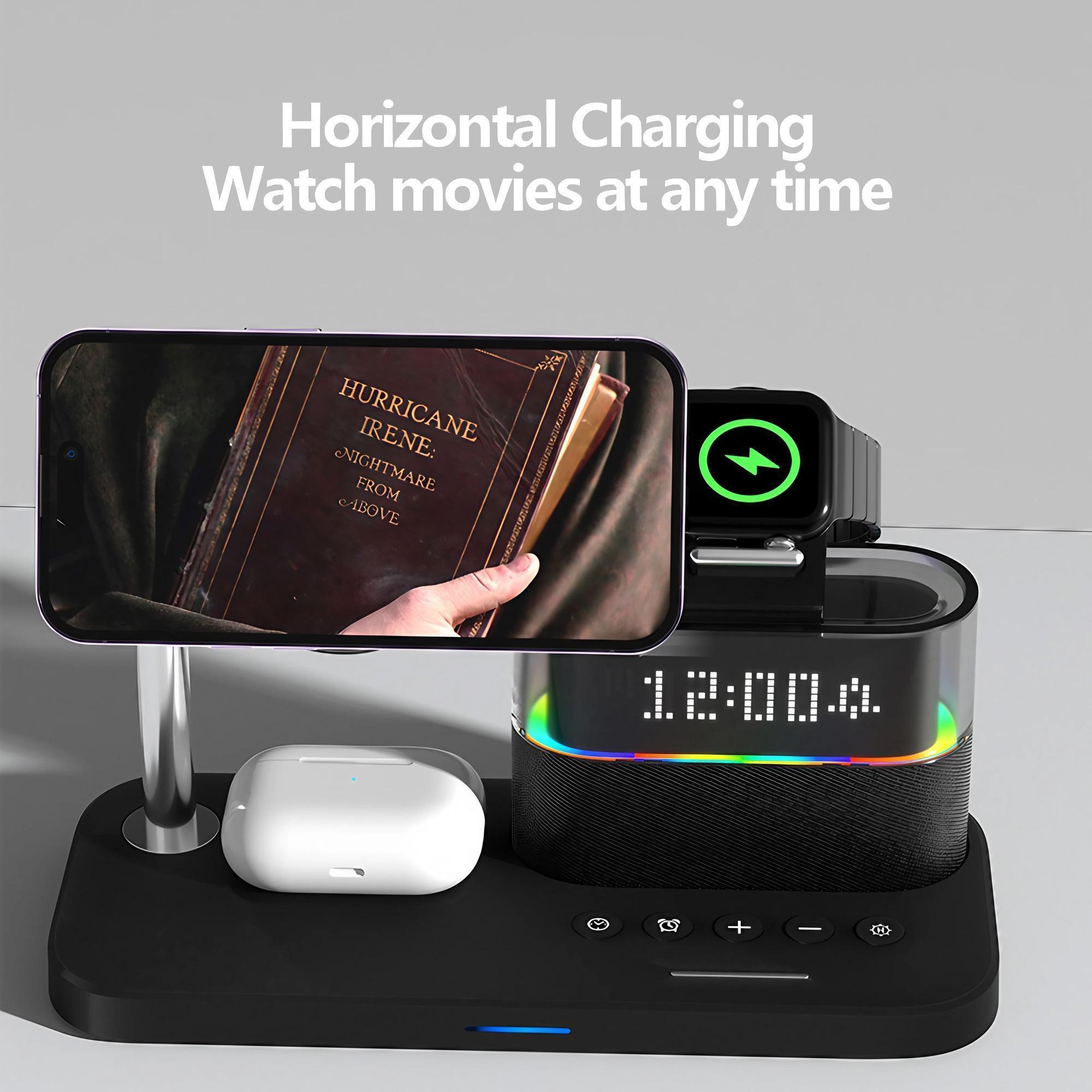 Magnetyczna bezprzewodowa stac – Smartwatch Phone Watches recenzja i cena