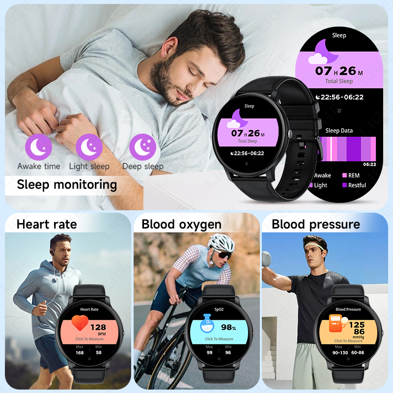 LIGE Bluetooth Call Kobiety In – Smartwatch Latest Watches For Men recenzja i cena