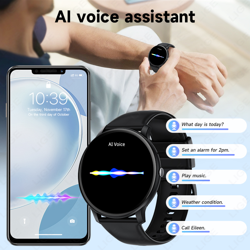 LIGE Bluetooth Call Kobiety In – Smartwatch Latest Watches For Men recenzja i cena