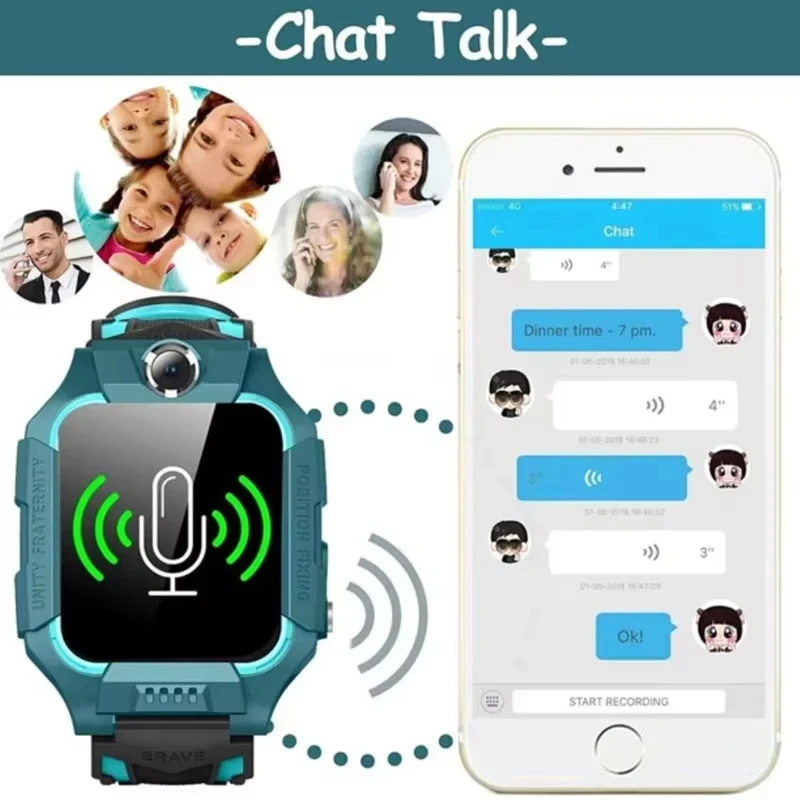 Nowy inteligentny zegarek dla  – Smartwatch Watches For Kids With Gps recenzja i cena