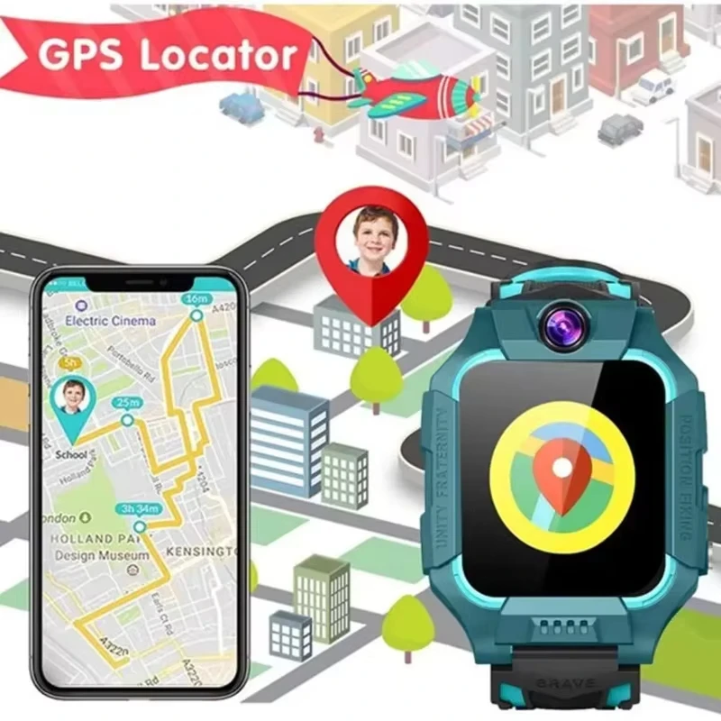 Nowy inteligentny zegarek dla  – Smartwatch Watches For Kids With Gps recenzja i cena