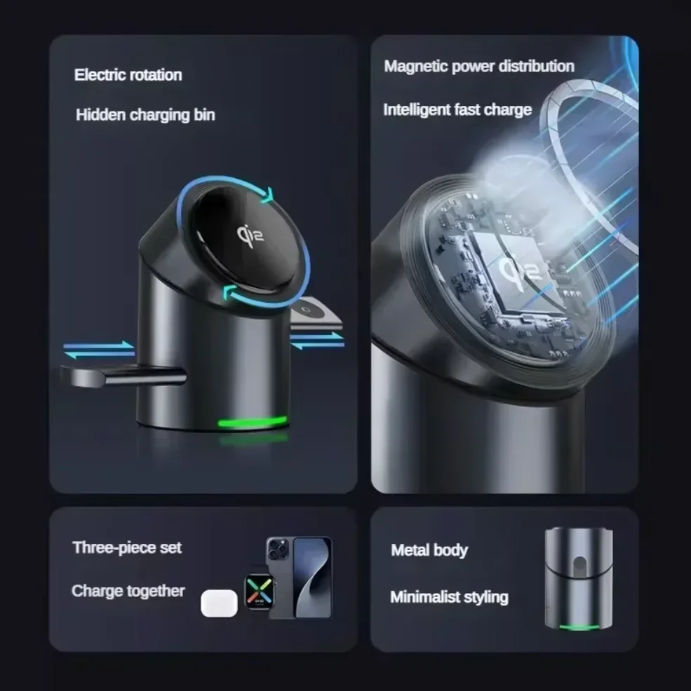 Ulepszona ładowarka bezprzewod – Smartwatch Phone Watches recenzja i cena
