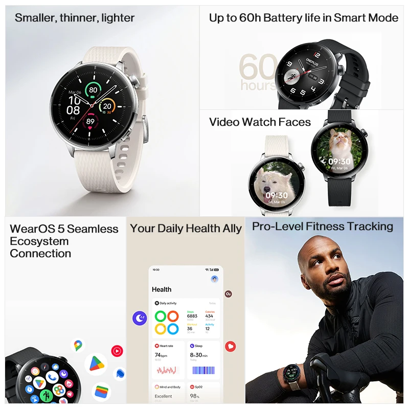 Globalna wersja OnePlus Watch  – Smartwatch Oneplus Watches recenzja i cena