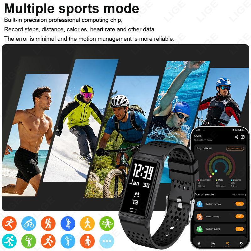 Nowy Ultra-Cienki Smartwatch 4 – Smartwatch Slim Watches For Men recenzja i cena
