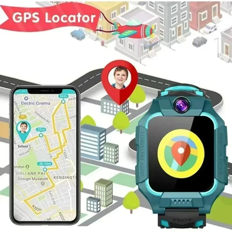 Inteligentny zegarek Lenovo 5G – Smartwatch Watches For Kids With Gps recenzja i cena