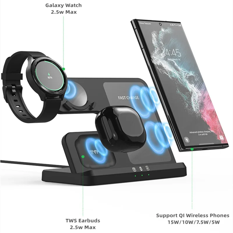 Ładowarka 3 w 1 do Samsung Gal – Smartwatch Phone Watches recenzja i cena