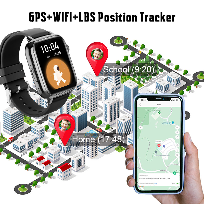 Wonlex KT34 Inteligentny zegar – Smartwatch Watches For Kids With Gps recenzja i cena