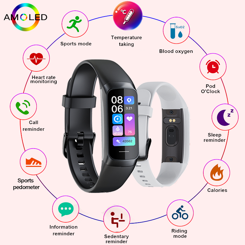 LIGE 1.1 Calowy Smartband z Ek – Smartwatch Slim Watches For Men recenzja i cena