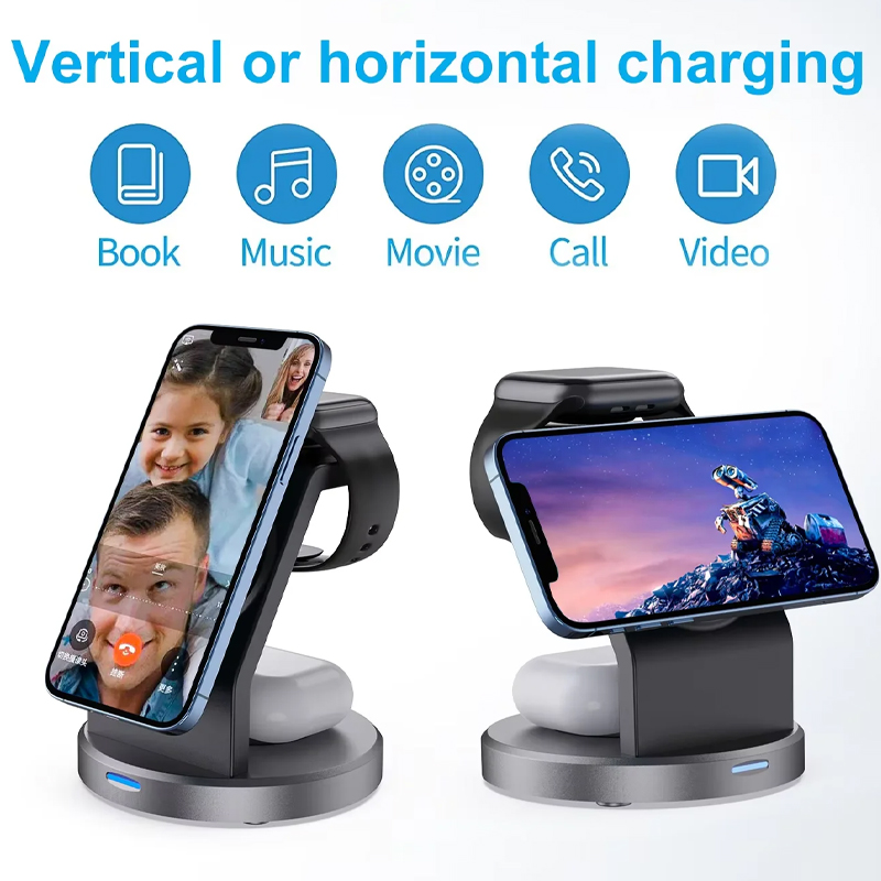 Stojak na bezprzewodową ładowa – Smartwatch Phone Watches recenzja i cena