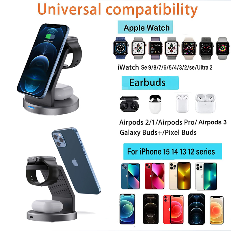 Stojak na bezprzewodową ładowa – Smartwatch Phone Watches recenzja i cena