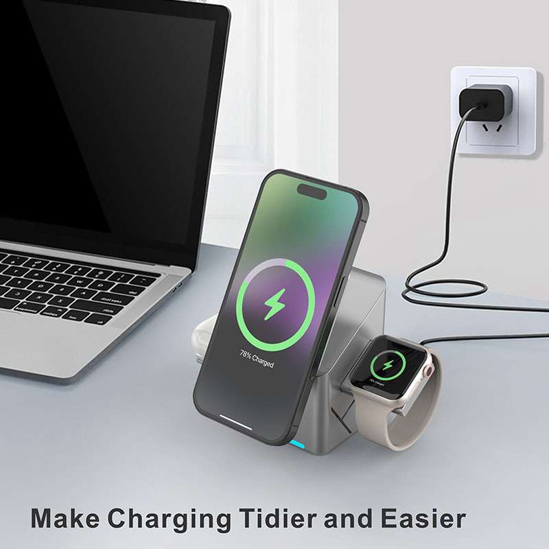 Stacja dokująca bezprzewodowa  – Smartwatch Phone Watches recenzja i cena