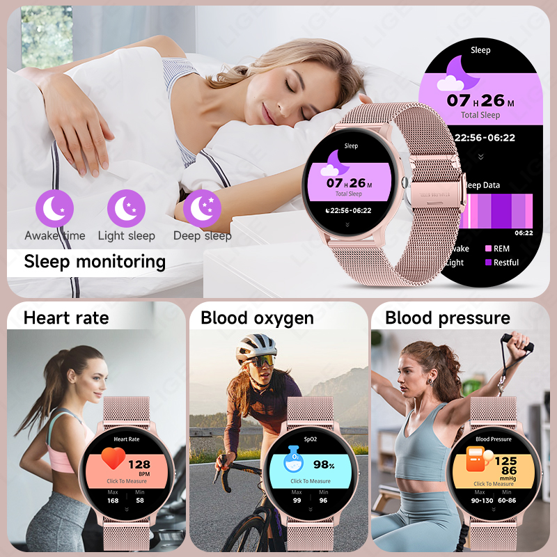 LIGE 2026 Sportowe zegarki fit – Smartwatch Latest Watches For Men recenzja i cena