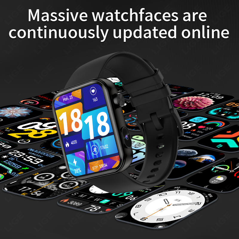 LIGE z kamerą może robić zdjęc – Smartwatch Latest Watches For Men recenzja i cena