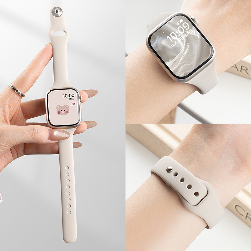 Cienki silikonowy pasek do App – Smartwatch Slim Watches For Men recenzja i cena