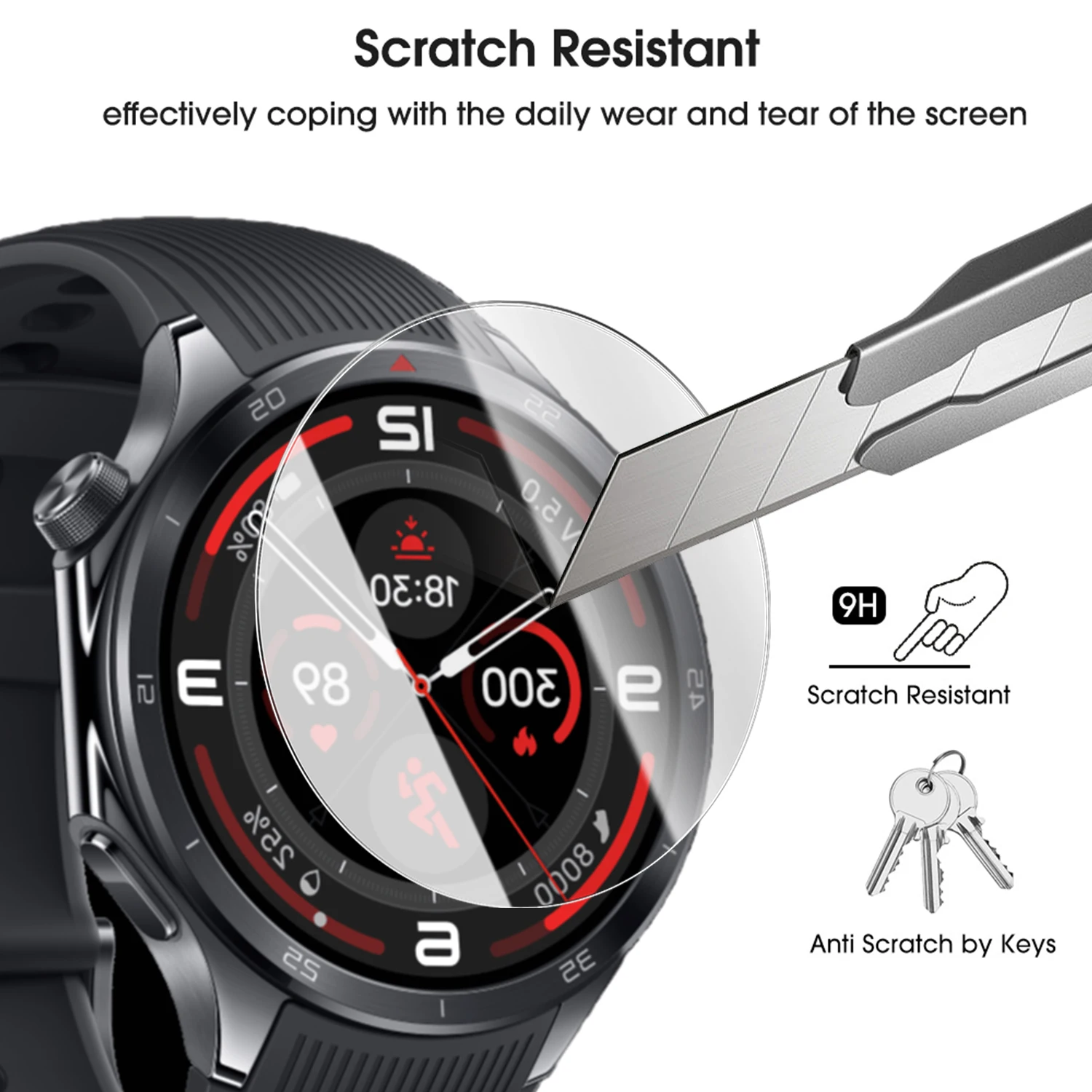 Szkło hartowane 9H z łatwą ins – Smartwatch Oneplus Watches recenzja i cena