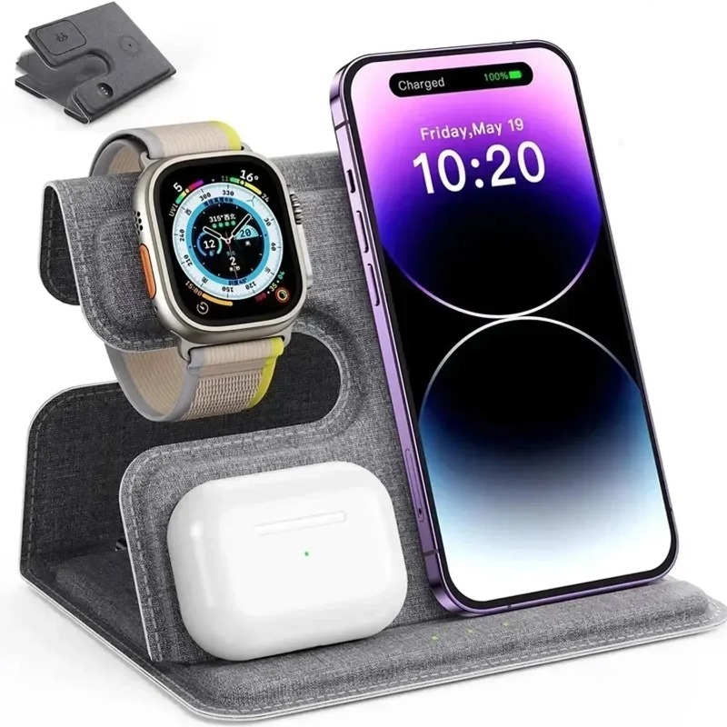 Bezprzewodowa stacja ładująca  – Smartwatch Phone Watches recenzja i cena